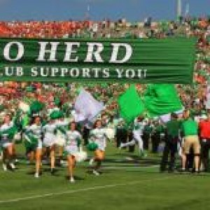 Marshall Tops East Carolina in Overtime 34-27 with Dotson's Best One Handed Catch of the Season File Photo (Spencer)